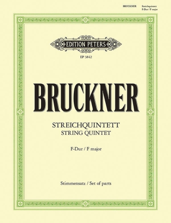 Quintett F-Dur fr 2 Violinen, 2 Violen und Violoncello Stimmen
