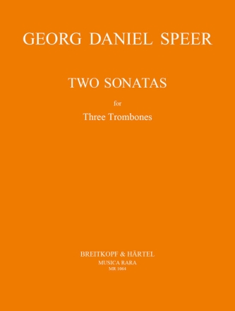 2 sonatas for 3 trombones