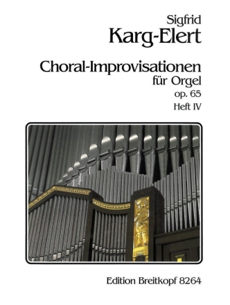 36 Choralimprovisationen op.65 Band 4 fr Orgel