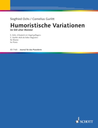 Gurlitt, Cornelius / Ochs, Siegfried: Humoristische Variationen im Sti fr Klavier