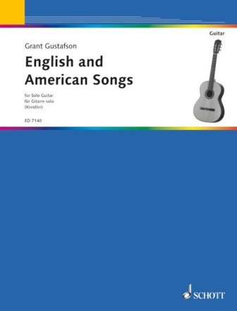 English and American Songs for guitar solo