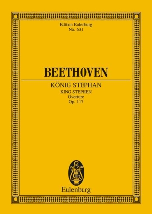 Knig Stephan op.117 - Ouvertre fr Orchester Studienpartitur