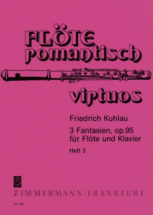 3 Fantasien op.95 Band 3 fr Flte und Klavier