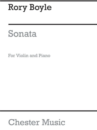 SONATA FOR VIOLIN AND PIANO