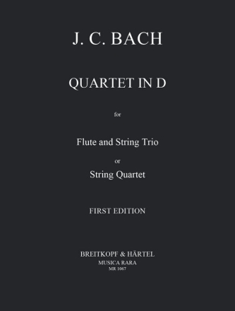 Quartett D-Dur fr Flte und Streichtrio Stimmen