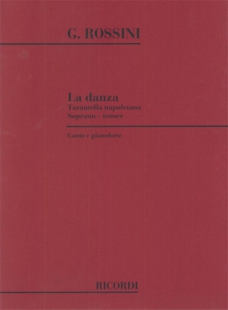 La danza Tarantella napolitana per soprano (o tenore) e pianoforte