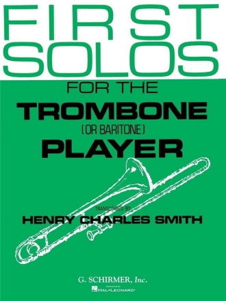 First Solos for the trombone or bariton player