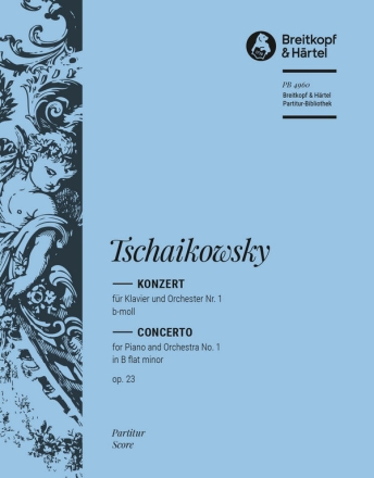 Konzert b-Moll Nr.1 op.23 fr Klavier und Orchester Partitur