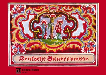 Deutsche Bauernmesse fr Dreigesang (Frauenchor) und Instrumente) Zitherpartitur (Ausgabe A)