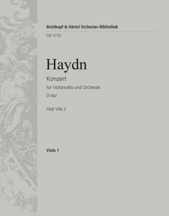 Konzert D-Dur Nr.1 Hob.VIIB:2 fr Violoncello und Orchester Viola