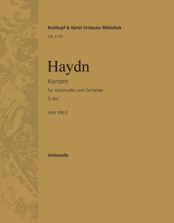 Konzert D-Dur Nr.1 Hob.VIIB:2 fr Violoncello und Orchester Violoncello