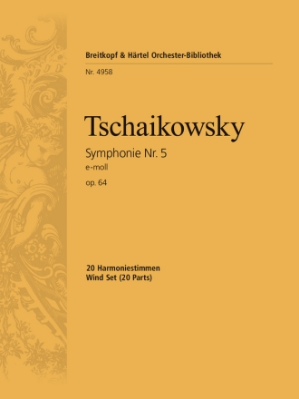 Sinfonie e-Moll Nr.5 op.64 fr Orchester Harmonie
