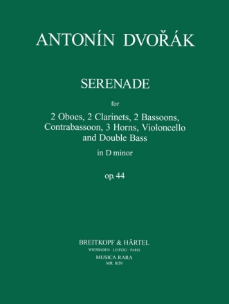 Serenade d-Moll op.44 fr Orchester 12 Stimmen