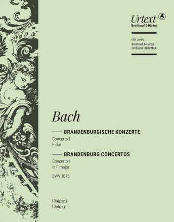 Brandenburgisches Konzert F-Dur Nr.1 BWV1046 fr Orchester Violine 1
