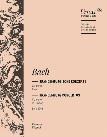 Brandenburgisches Konzert F-Dur Nr.1 BWV1046 fr Orchester Violine 2