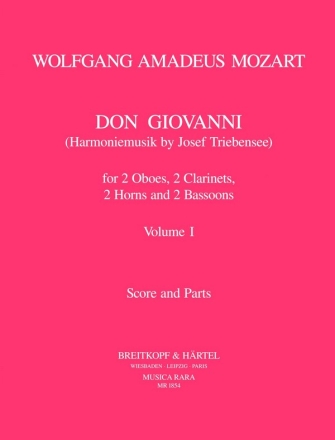Don Giovanni vol.1 for wind octet score and 8 parts