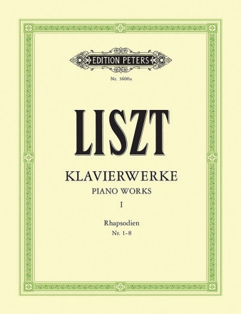 Ungarische Rhapsodien Band 1 (Nr.1-8) fr Klavier