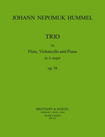 Trio op.78 fr Flte, Violoncello und Klavier