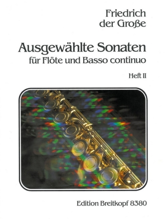 Ausgewhlte Sonaten Band 2 fr Flte und Klavier