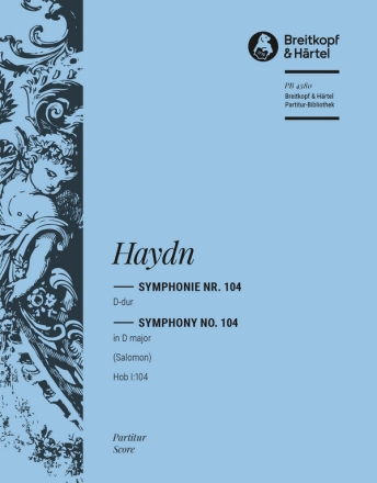 Sinfonie D-Dur Nr.104 Hob.I:104 fr Orchester Partitur
