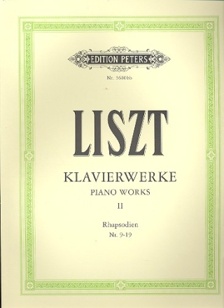 Ungarische Rhapsodien Band 2 (Nr.9-19) fr Klavier