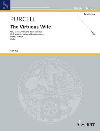 The virtuous Wife fr Streichorchester Partitur (=Cembalo)