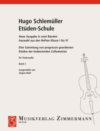 Etden-Schule Band 2 fr Violoncello Neue Ausgabe