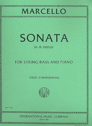Sonata a minor for double bass and piano