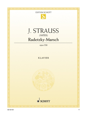 Radetzky-Marsch G-Dur op. 228 fr Klavier