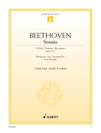 Sonate D-Dur op.12,1 fr Violine und Klavier