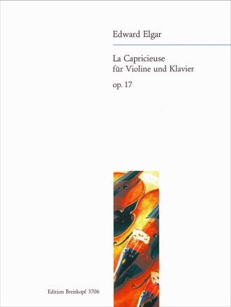 La capricieuse op.17 - morceau de genre fr Violine und Klavier