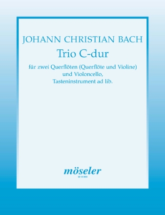 Trio C-Dur fr 2 Flten und Violoncello Stimmen