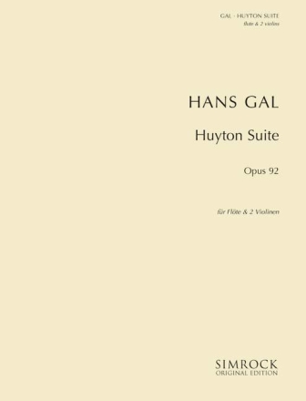 Huyton Suite op.92 fr Flte und 2 Violinen Partitur