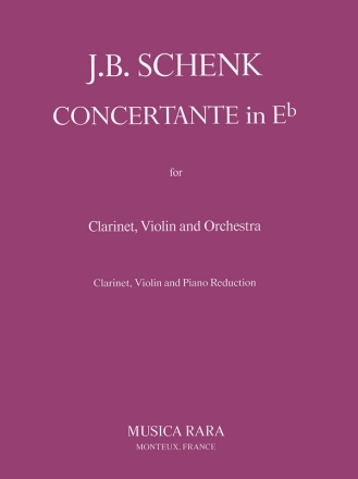 Concertante Es-Dur for clarinet, violin and orchestra Klavierpartitur