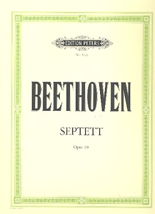 Septett op.20 fr Violine, Viola, Horn, Klarinette, Fagott, Violoncello und Kontraba Stimmen