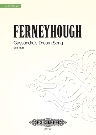 Cassandra's Dream Song for flute solo