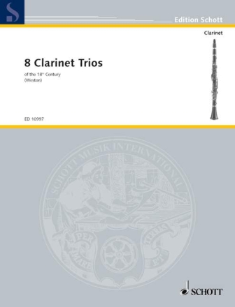 8 Clarinet Trios of the 18th century for 3 clarinets
