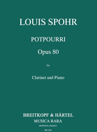 Potpourri op.80 fr Klarinette und Klavier