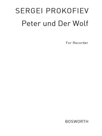 Peter und der Wolf fr Sopranblockflte solo (Verlagskopie)
