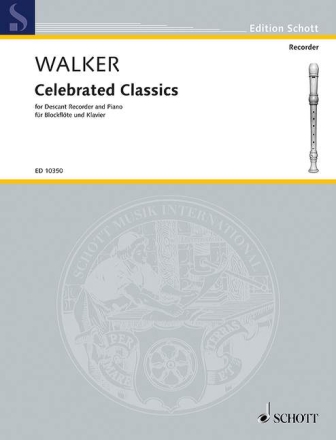Celebrated Classics for deacant recorder and piano