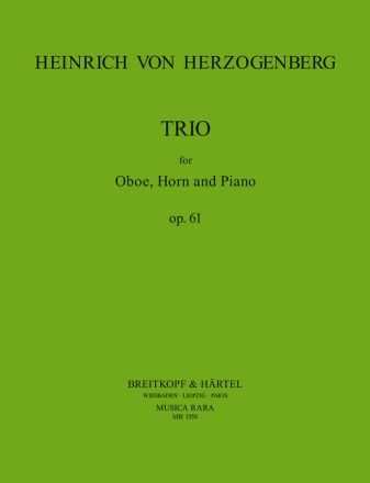 Trio D-Dur op.61 fr Oboe, Horn und Klavier