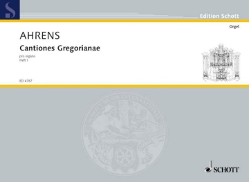 Cantiones Gregorianae pro organo Band 1 fr Orgel