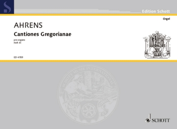 Cantiones Gregorianae pro organo Band 3 fr Orgel