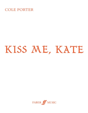 Kiss me, Kate - Musical vocal score (en)
