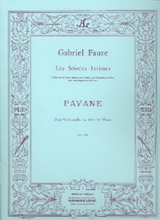 Pavane op.50 pour violoncelle (va) et piano