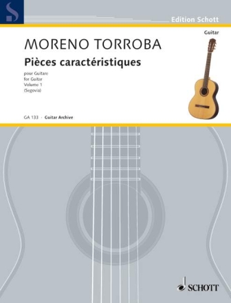 Pieces caracteristiques Band 1 (Nr.1-3) fr Gitarre