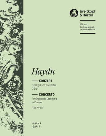 Konzert C-Dur Hob.XVIII:1 fr Orgel und Orchester Violine 1
