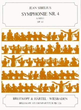 Sinfonie a-Moll Nr.4 op.63 fr Orchester Studienpartitur
