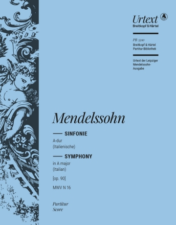 Sinfonie A-Dur Nr.4 op.90 fr Orchester Partitur