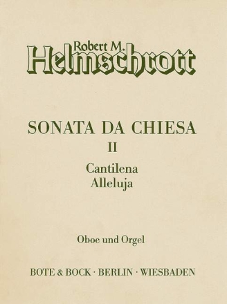 Sonata da chiesa Nr.2 fr Oboe und Orgel